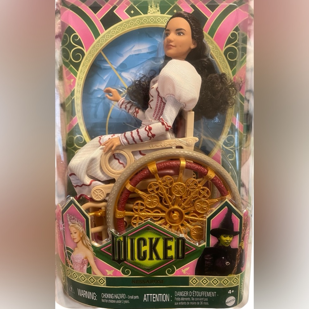 Mattel “Wicked” Nessa Rose Barbie Doll NIB
